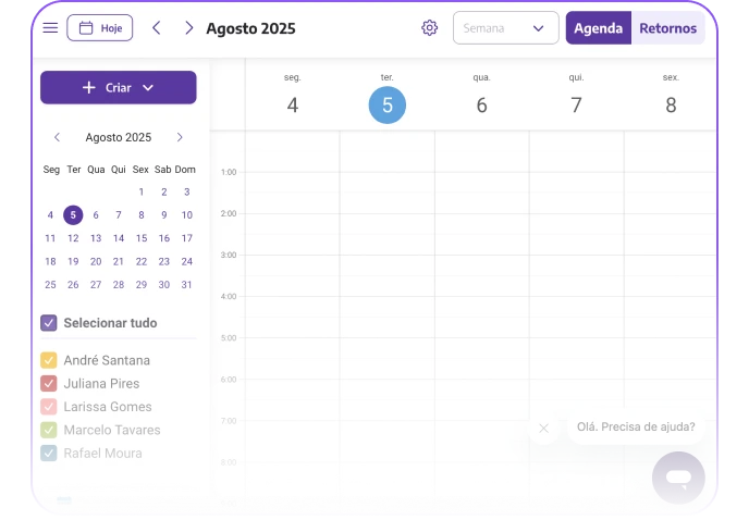 Calendário da Capim